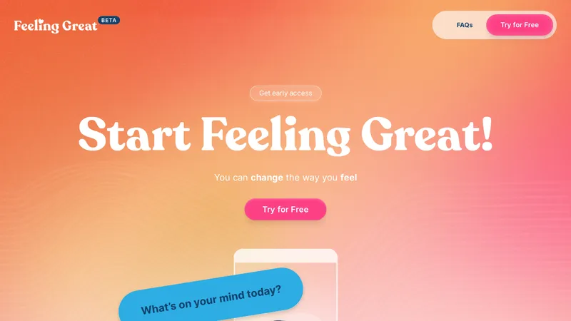 Feeling Great App