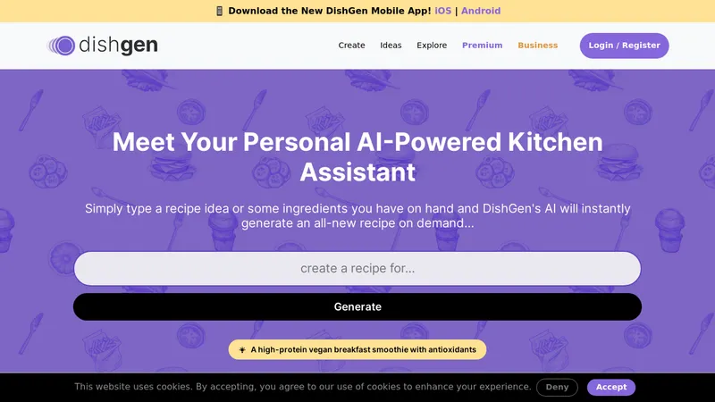 DishGen | AI рецепти